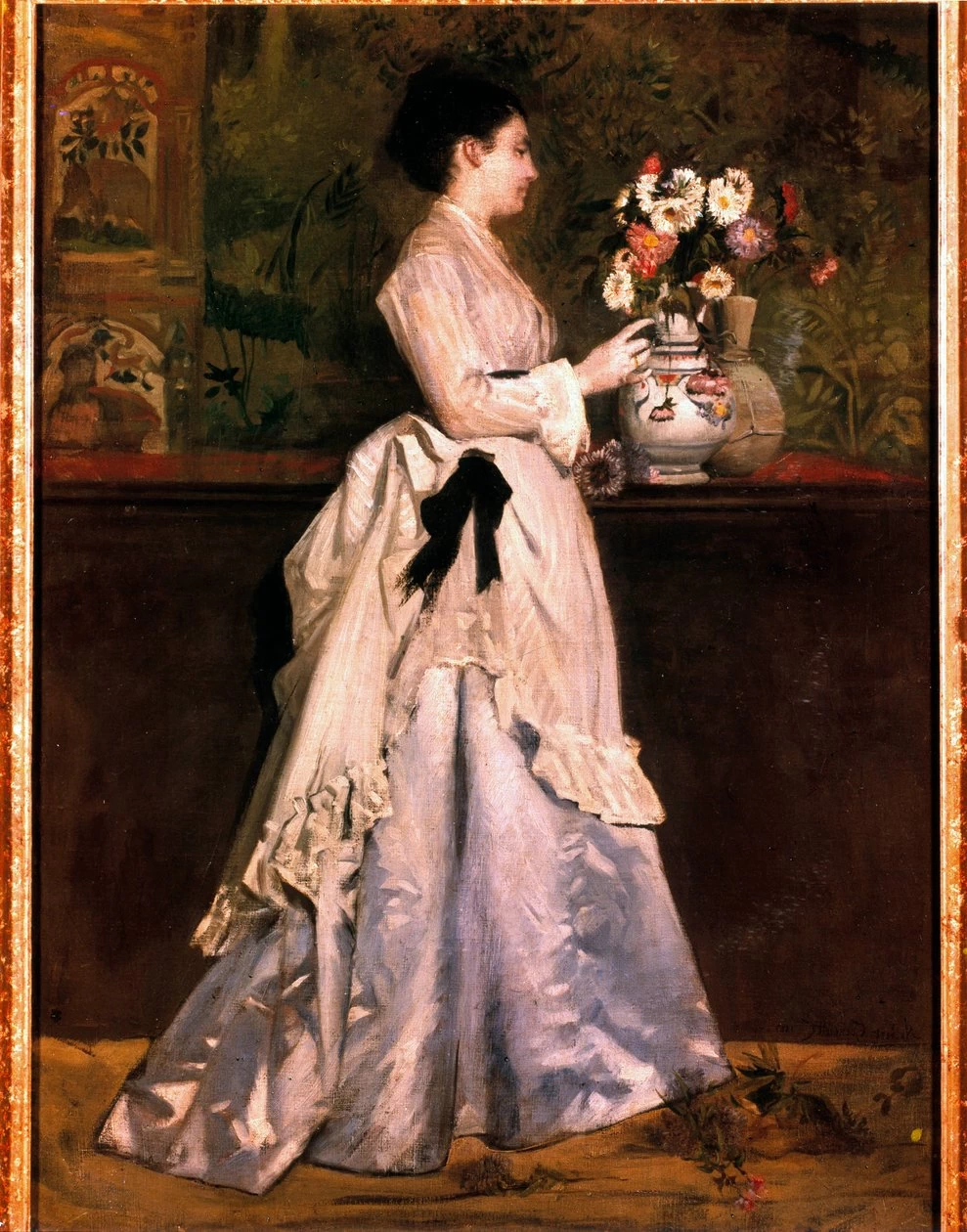 Norbert Gœneutte - La donna nel bouquet